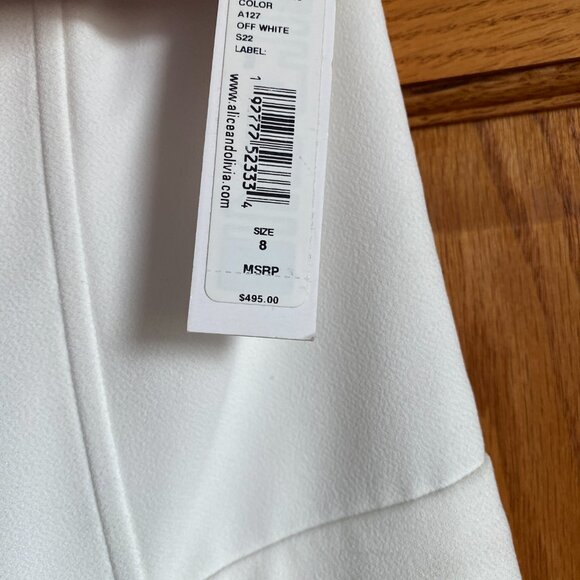 $495 NWT Alice + Olivia NWT Lavera Jumpsuit - Size 8 - Picture 5 of 6